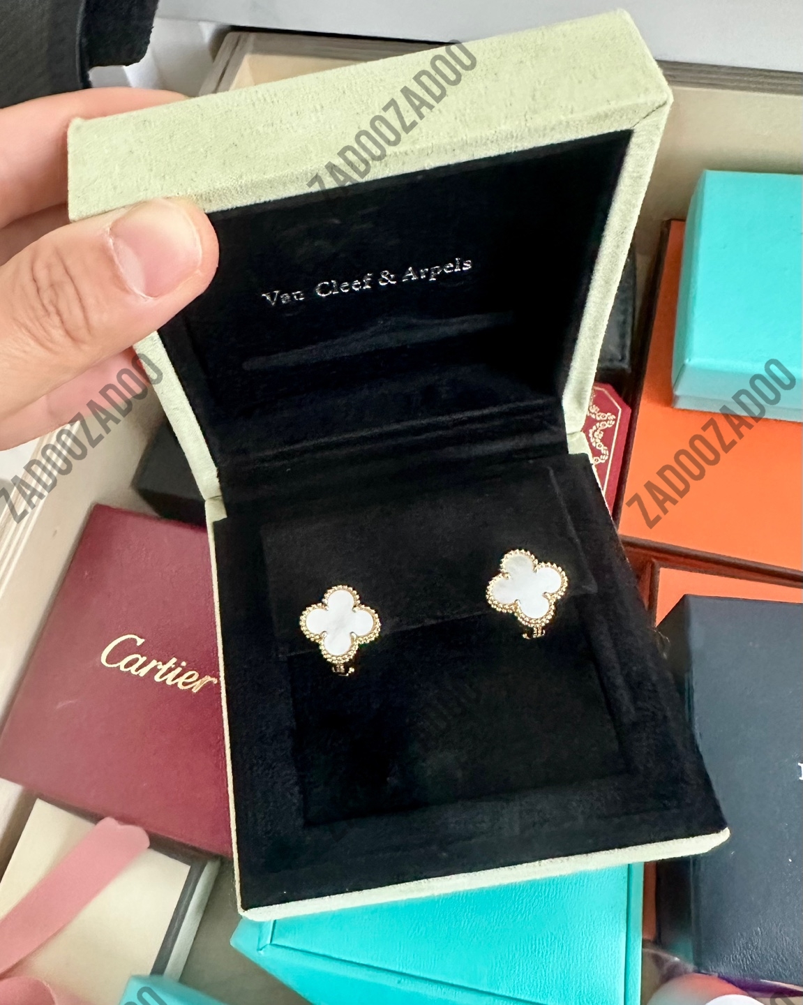 반클리프 귀걸이