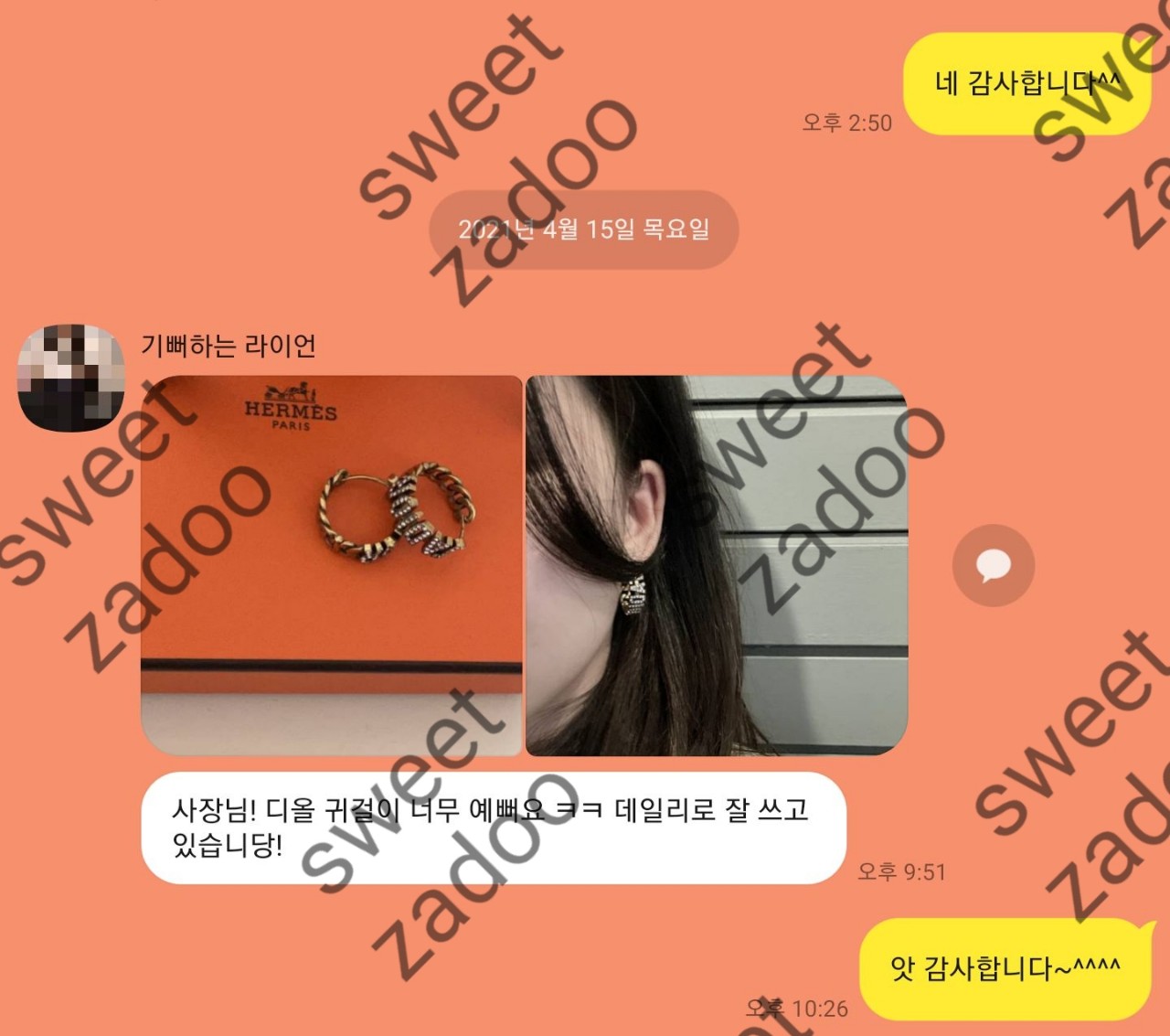 에르메스귀걸이