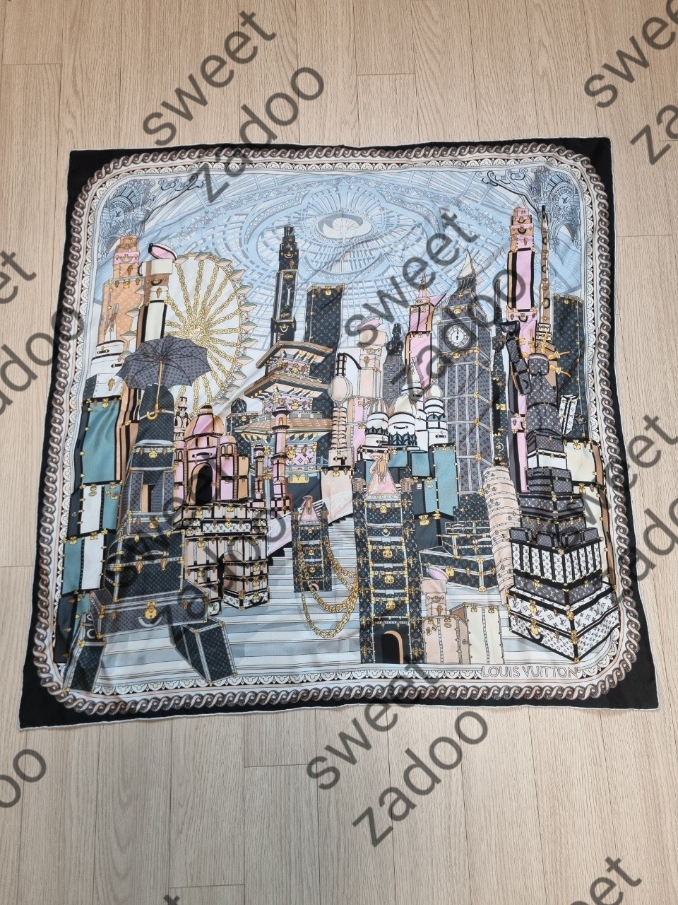 루이비통스카프